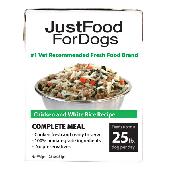 Pantry Fresh Chicken & White Rice | JustFoodForDogs